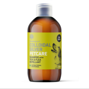 Colloidal Silver Shampoo with Tick & Flea Repellent